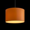RENDL lampeskærme, tilbehør, baser, pendel sæt RON 40/25 skærm Chintz orange/hvid PVC max. 23W R11520 3