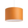 RENDL lampeskærme, tilbehør, baser, pendel sæt RON 40/25 skærm Chintz orange/hvid PVC max. 23W R11520 1