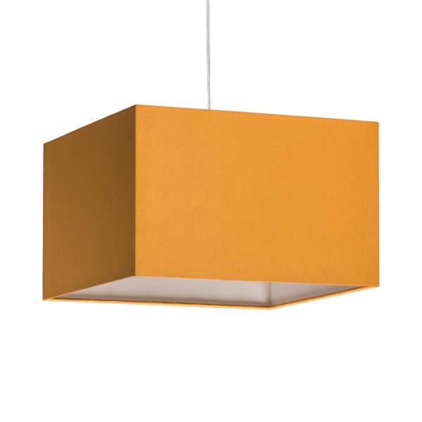 RENDL lampeskærme, tilbehør, baser, pendel sæt TEMPO 30/19 skærm Chintz orange/hvid PVC max. 23W R11524 1