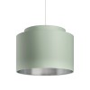 RENDL shades, shade bases, pendent sets DOUBLE 40/30 shade Chintz mint/silverfoil max. 23W R11544 1