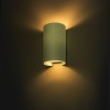 RENDL wandlamp RON W 15/25 wandlamp Chintz munt/zilverfolie 230V LED E27 15W R11548 3