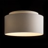 RENDL lampeskærme, tilbehør, baser, pendel sæt DOUBLE 55/30 skærm Chintz lysegrå/hvid PVC max. 23W R11554 4