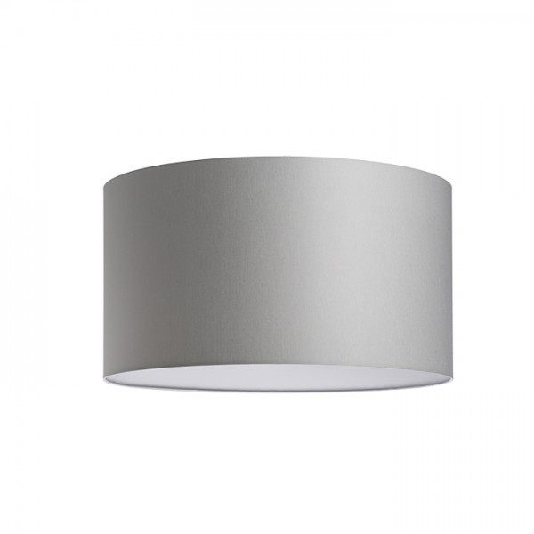 RENDL Abat-jour et accessoires pour lampes RON 55/30 abat-jour Chintz gris clair/PVC blanc max. 23W R11556 1