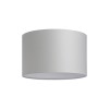RENDL lampeskærme, tilbehør, baser, pendel sæt RON 40/25 skærm Chintz lysegrå/hvid PVC max. 23W R11558 1