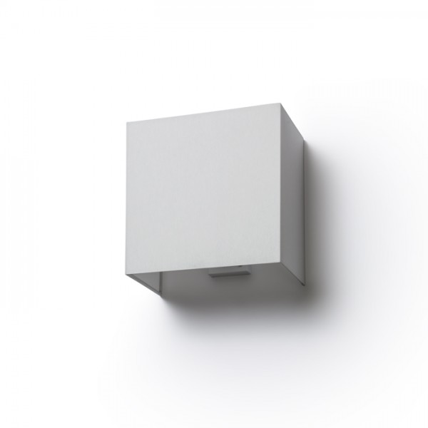 RENDL lámpara de pared LOPE W 25/14 de pared Chintz gris claro/PVC blanco 230V E27 28W R11560 1