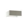 RENDL Pantallas y accesorios TEMPO 50/19 pantalla Chintz gris claro/PVC blanco max. 23W R11561 1