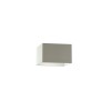 RENDL Abat-jour et accessoires pour lampes TEMPO 30/19 abat-jour Chintz gris clair/PVC blanc max. 23W R11562 2