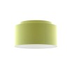 RENDL Abat-jour et accessoires pour lampes DOUBLE 55/30 abat-jour Chintz citron vert/PVC blanc max. 23W R11564 2