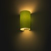 RENDL wandlamp RON W 15/25 wandlamp Chintz limoen/witte PVC 230V LED E27 15W R11567 2