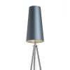 RENDL lampenkappen CONNY 15/30 lampenkap voor tafellamp Monaco petroleum blauw/Zilver PVC max. 23W R11579 4
