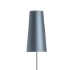 RENDL lampeskærme, tilbehør, baser, pendel sæt CONNY 15/30 bordlampeskærm Monaco petroleumblå/sølv PVC max. 23W R11579 2
