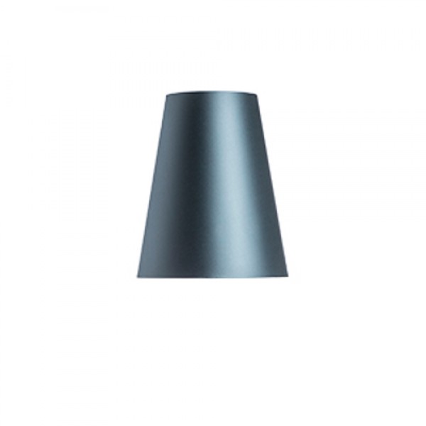 RENDL lámpabúra CONNY 25/30 asztali lámpaernyő Monaco benzin kék/ezüst PVC max. 23W R11580 1