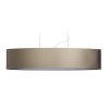 RENDL lampeskærme, tilbehør, baser, pendel sæt CASUAL 120/25 skærm Monaco duegrå/sølv PVC max. 23W R11593 3