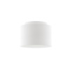 RENDL lampenkappen DOUBLE 40/30 lampenkap Polykatoen wit/Witte PVC max. 23W R11599 1