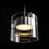 RENDL lámpara colgante ESTRA I colgante blanco vidrio transparente 230V LED 5W 3000K R11679 5