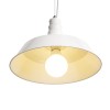 RENDL függő lámpatest GOLDIE 36 függő lámpa fehér/fehér 230V LED E27 30W R11689 2