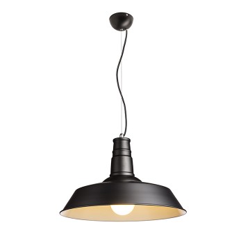 RENDL riippuvalaisin GOLDIE 46 riippuvalaisin musta/valkoinen 230V E27 42W R11690 4
