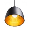 RENDL hanglamp CARISSIMA 30 hanglamp mat zwart/goudgeel 230V E27 42W R11705 8