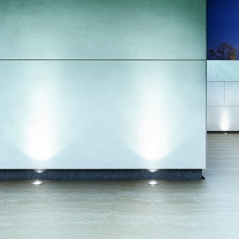 RENDL outdoor lamp CLARO recessed opal-colored glass 230V LED 4W IP65 2700K R11721 4