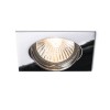 RENDL verzonken lamp TOPIC SQ verstelbare lamp Chroom 230V GU10 50W R11744 3
