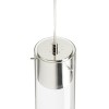 RENDL lámpara colgante GARNISH colgante vidrio transparente/cromo 230V GU10 9W R11756 2