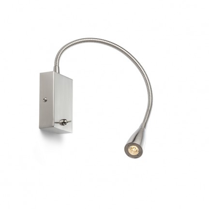 RENDL Reflektor POINT zidna mat nikl 230V LED 3W 40° 3000K R11758 1