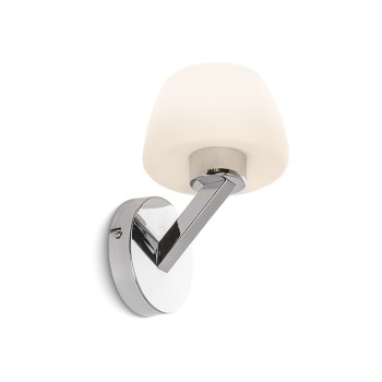 RENDL nástěnná lampa MARIA nástěnná opálové sklo/chrom 230V E27 28W R11767 2