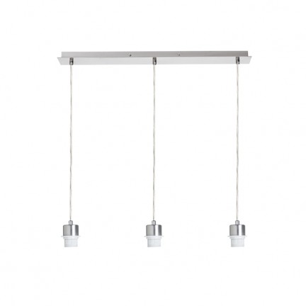 RENDL Abat-jour et accessoires pour lampes MORE 60 base de plafond suspendue nickel mat 230V E27 3x42W R11774 1