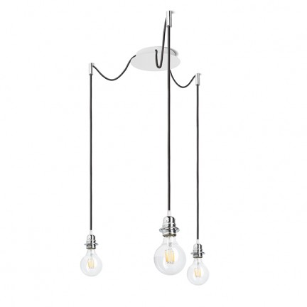 RENDL lampenkappen KOMBIX 3 ophangset WPK+ZK+CF 230V E27 3x28W R11779 1