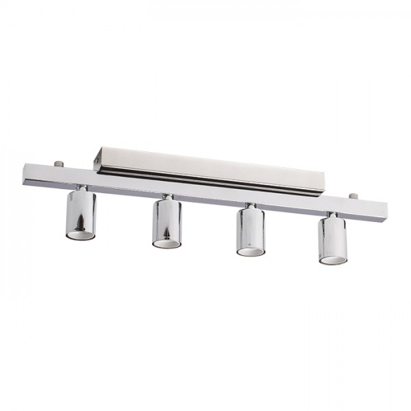 RENDL Paralumi ed accessori RALLONG IV base per soffitto cromo 230V LED E27 4x15W R11795 1