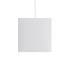 RENDL Abat-jour et accessoires pour lampes TEMPO 15/15 abat-jour Polycoton blanc/PVC blanc max. 28W R11814 2