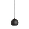 RENDL hanglamp COPA hanglamp zwart glas 230V LED E27 11W R11824 5