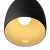 RENDL lámpara colgante COROA 28 colgante negro cromo 230V E27 53W R11830 2