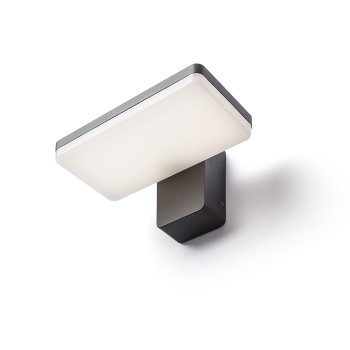 RENDL ulkotilan valaisin RINA seinä tummanharmaa 230V LED 12W IP65 3000K R11947 3
