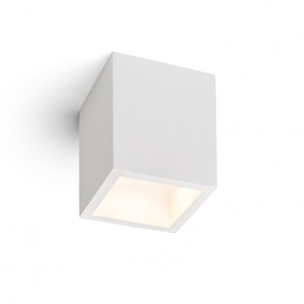 RENDL Deckenleuchte JACK SQ Deckenleuchte Gips 230V LED GU10 15W R11957 1