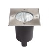 RENDL outdoor lamp RIZZ SQ 125 stainless steel 230V LED 7W 41° IP67 3000K R11962 10