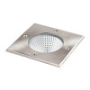 RENDL outdoor lamp RIZZ SQ 125 stainless steel 230V LED 7W 41° IP67 3000K R11962 2