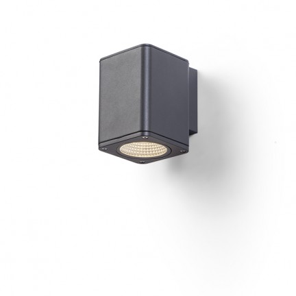 RENDL outdoor lamp MIZZI SQ I wall anthracite grey 230V LED 12W 44° IP54 3000K R11964 1