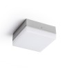 RENDL outdoor lamp SPECTACLE surface mounted silver grey 230V LED 5W IP54 3000K R11968 6