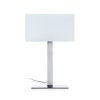 RENDL asztali lámpa PLAZA M asztali lámpa fehér króm 230V LED E27 15W R11983 8