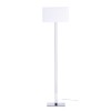 RENDL stojanová lampa PLAZA stojanová bílá chrom 230V LED E27 15W R11984 2