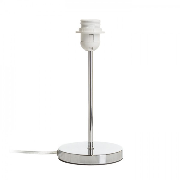 RENDL lampenkappen NYC voetstuk voor tafellamp chroom 230V LED E27 15W R11990 1