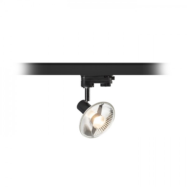 RENDL Outlet TRICA pro tříokr. lištu černá 230V LED GU10 12W R12006 1