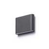 RENDL outdoor lamp CHOIX 114 wall anthracite grey 230V LED 2x3W IP54 3000K R12012 7