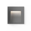 RENDL luminaria de exterior TESS SQ empotrada gris plata 230V LED 3W IP54 3000K R12014 8