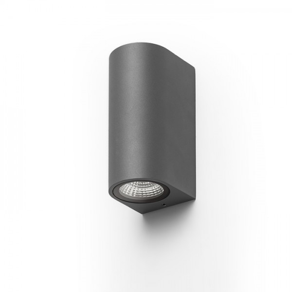 RENDL outdoor lamp ZACK II anthracite grey 230V LED 2x3W 58° IP54 3000K R12022 1