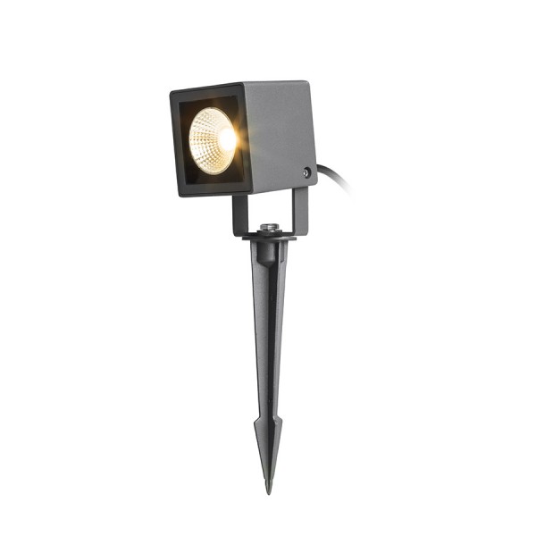RENDL kültéri lámpa BORA leszúrható spot lámpa antracitszürke 230V LED 6W 50° IP54 3000K R12025 1