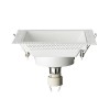 RENDL indbygget lampe IPSO SQ frameless hvid 230V GU10 50W R12045 3