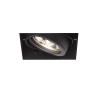 RENDL luminaire encastré ELECTRA I noir 230V LED G53 15W R12050 2