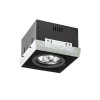RENDL recessed light ELECTRA I black 230V LED G53 15W R12050 13